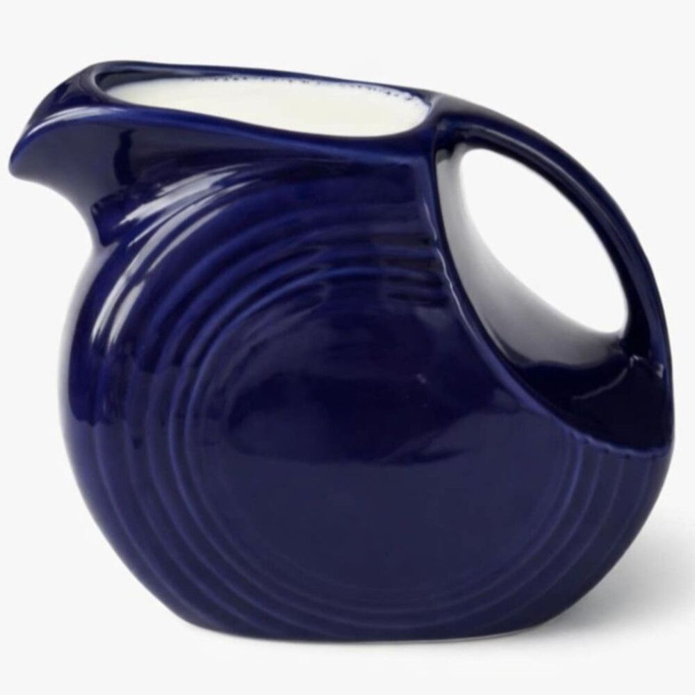 Fiestaware Fiesta Large Disk Pitcher CARAFE Twilight Blue 67 FL OZ CERAMIC